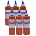 Handy Art Handy Art® Washable Glitter Glue, 8 oz., Orange, PK6 146015